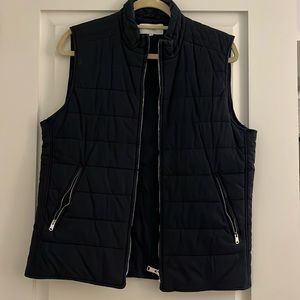 Men’s Navy Blue Reiss Vest